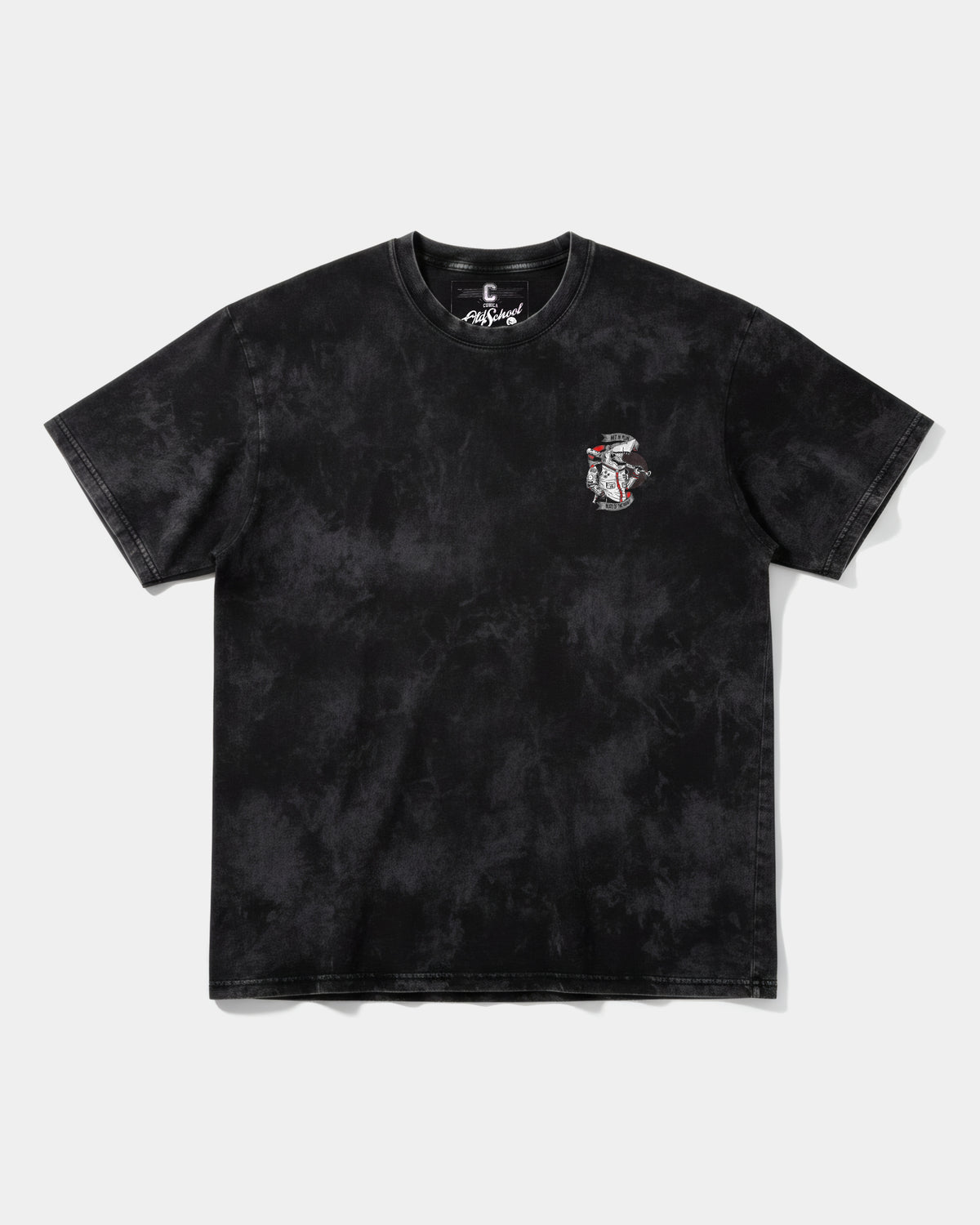 Camiseta Baseball Shark Pocket Front Oversize Acid