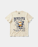 Camiseta Fierce Crew Big Front Regular Basic Beige