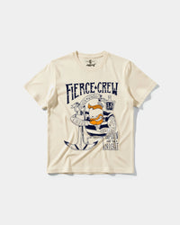 Camiseta Fierce Crew Big Front Regular Basic Beige