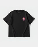 Camiseta Rise In Hell Big Front Oversize Basic Negro