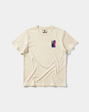 Camiseta Homies White Pocket Front Regular Basic Beige