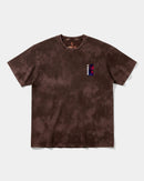 Camiseta Homies White Pocket Front Oversize Acid Marron