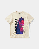Camiseta Homies White Big Front Regular Basic Beige