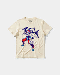 Camiseta Samurai Big Front Regular Basic Beige