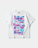 Camiseta Spicy Girl Big Front Oversize Basic Blanco