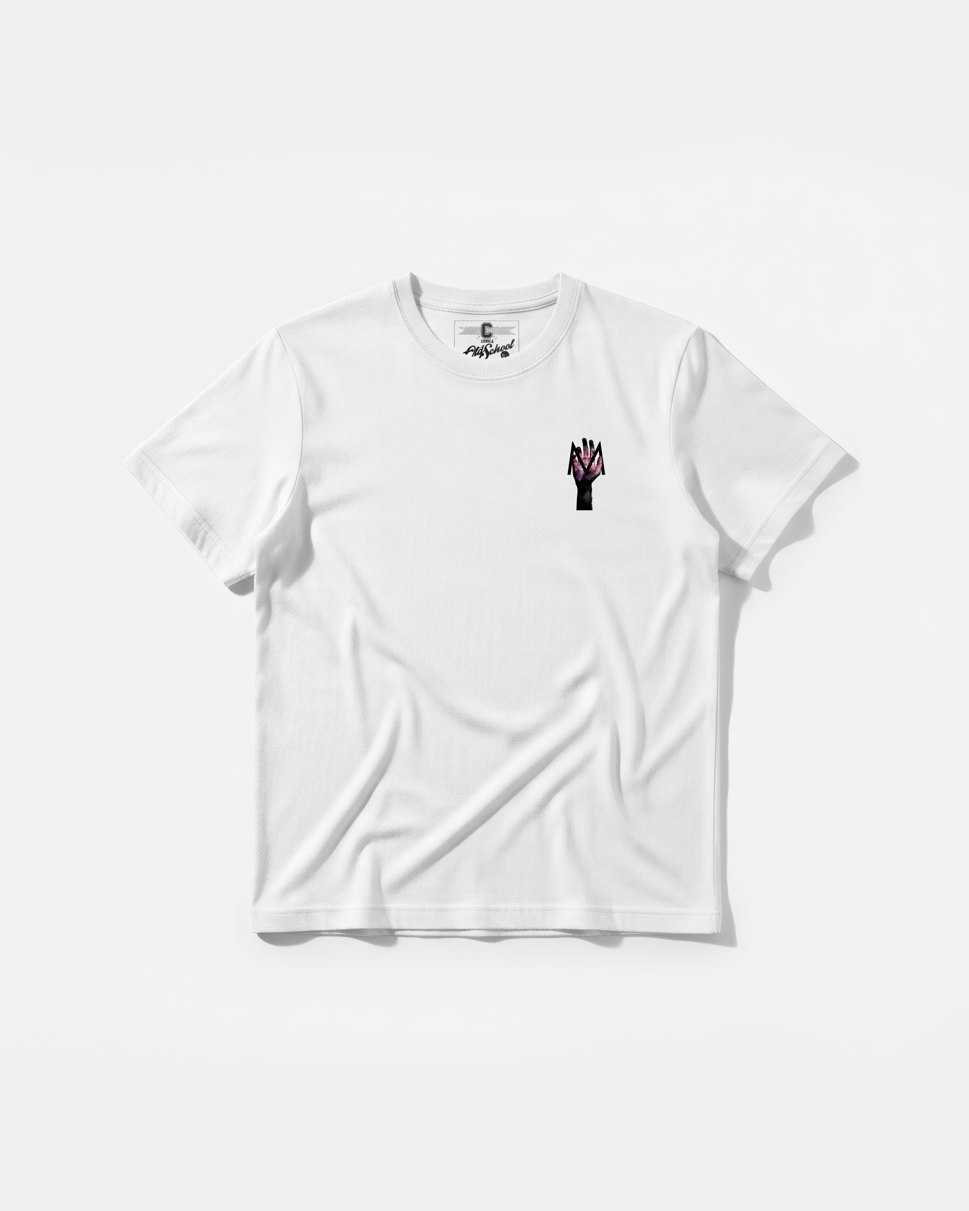 Camiseta Hands M Pocket Front Regular Basic