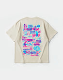 Camiseta Spicy Girl Big Back Oversize Basic Beige