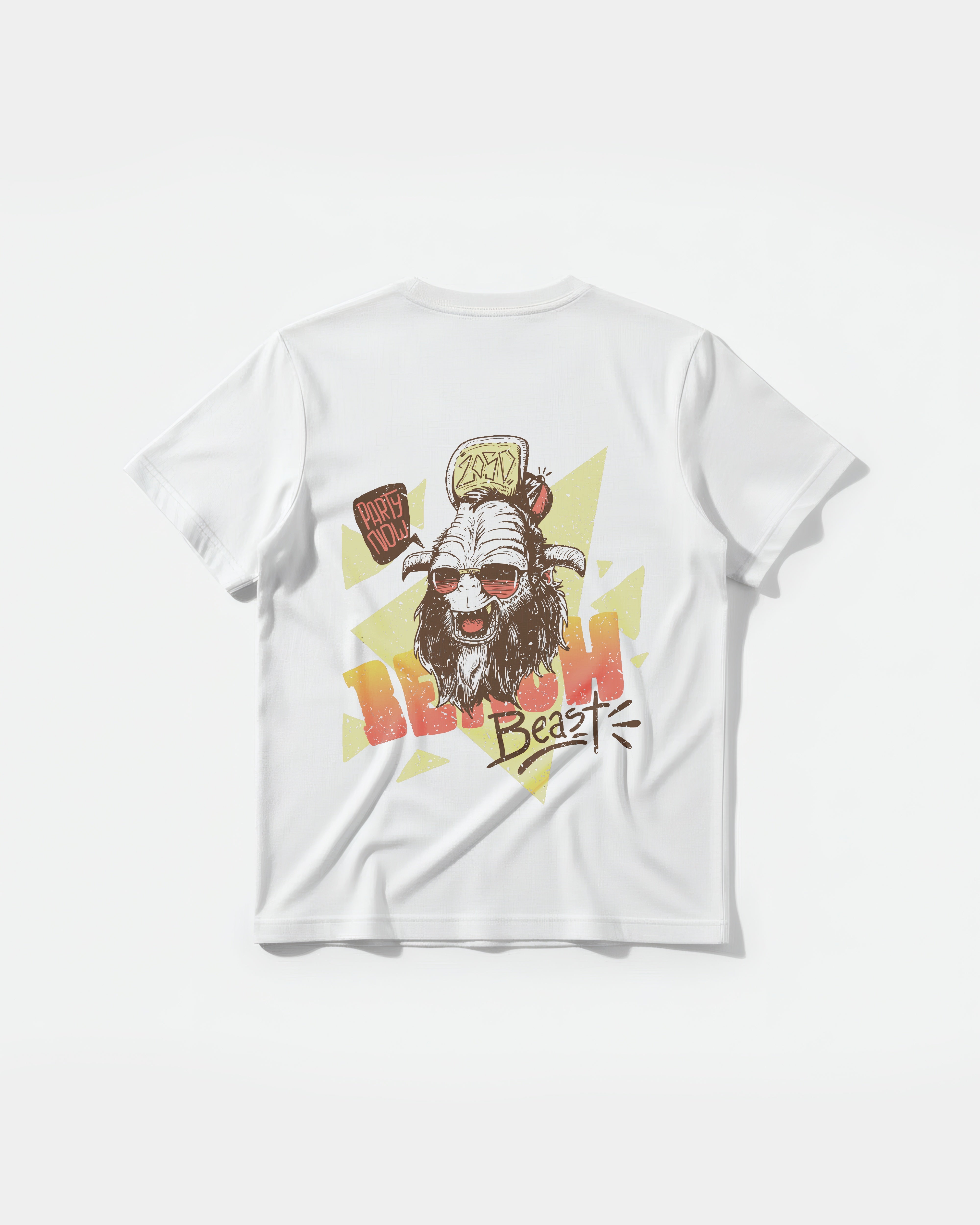 Camiseta Party Now Pocket Espalda Regular Basic