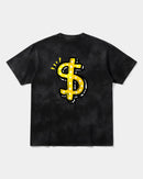 Camiseta Money Money Big Back Oversize Acid Negro