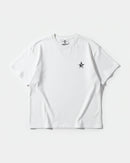 Camiseta Skull Tiger Pocket Front Oversize Basic Blanco