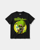 Camiseta The Woodsons White Big Front Regular Basic Negro