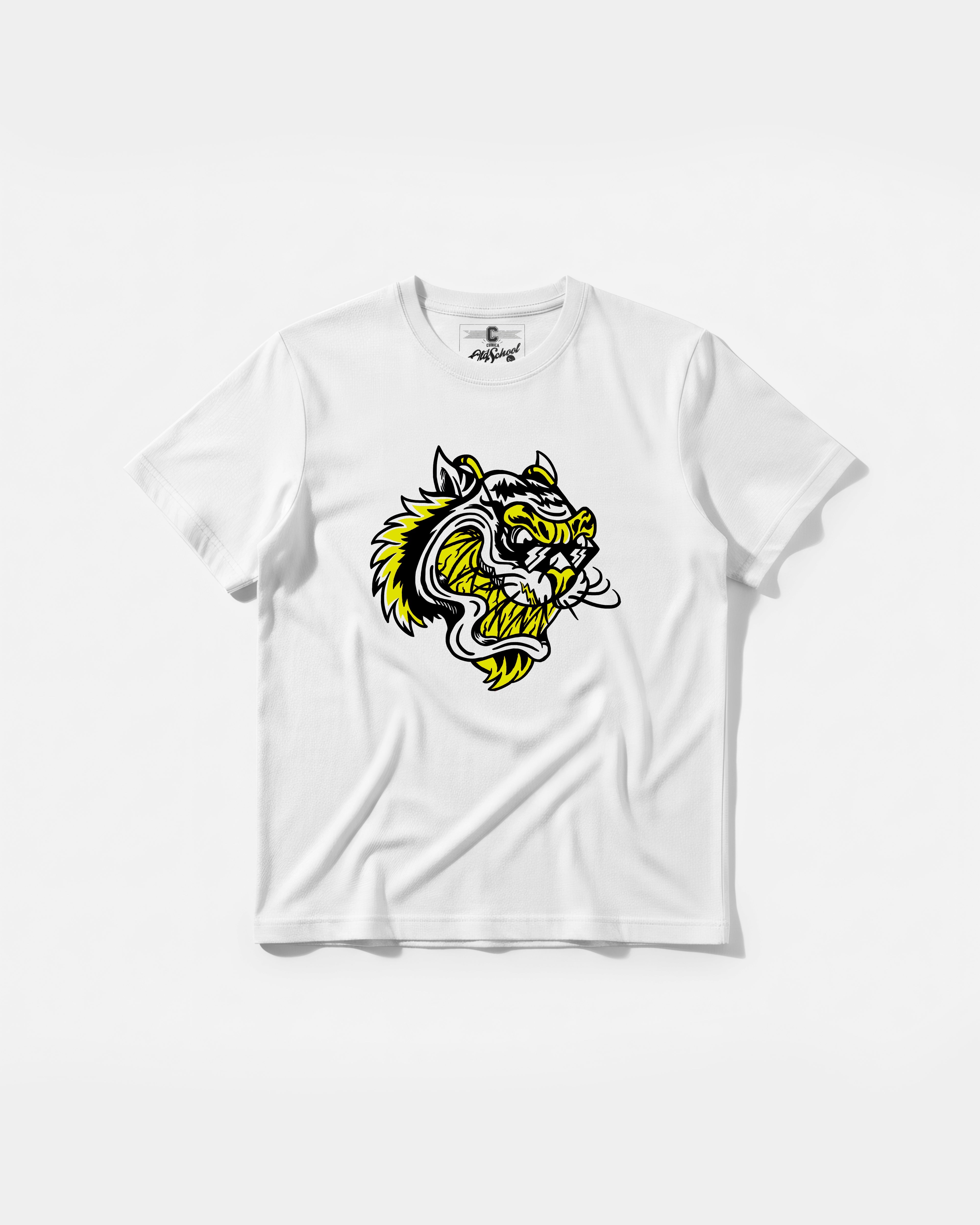 Camiseta Rockstar Tiger Big Front Regular Basic