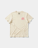 Camiseta Cubica Love Hurts Pocket Regular Beige