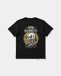 Camiseta Iron Mammoth Big Back Regular Basic Negro