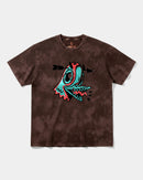Camiseta Crazy Paloma Big Front Oversize Acid Marron