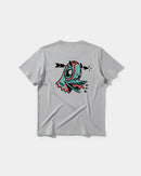 Camiseta Crazy Paloma Big Back Regular Basic Gris