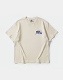 Camiseta Rock Da Body Pocket Front Oversize Basic Beige