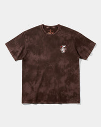Camiseta Baseball Shark Pocket Front Oversize Acid Marron