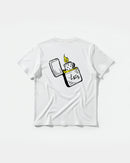 Camiseta Candela Big Back Regular Basic Blanco