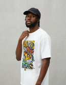 Modelo mide 1,75m y usa talla M