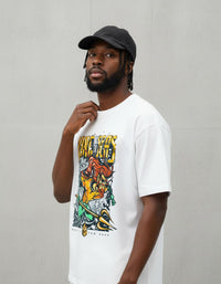 Modelo mide 1,75m y usa talla M