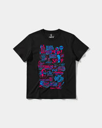 Camiseta Spicy Girl Big Front Regular Basic Negro