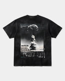 Camiseta Interdimensional Big Back Oversize Acid Negro