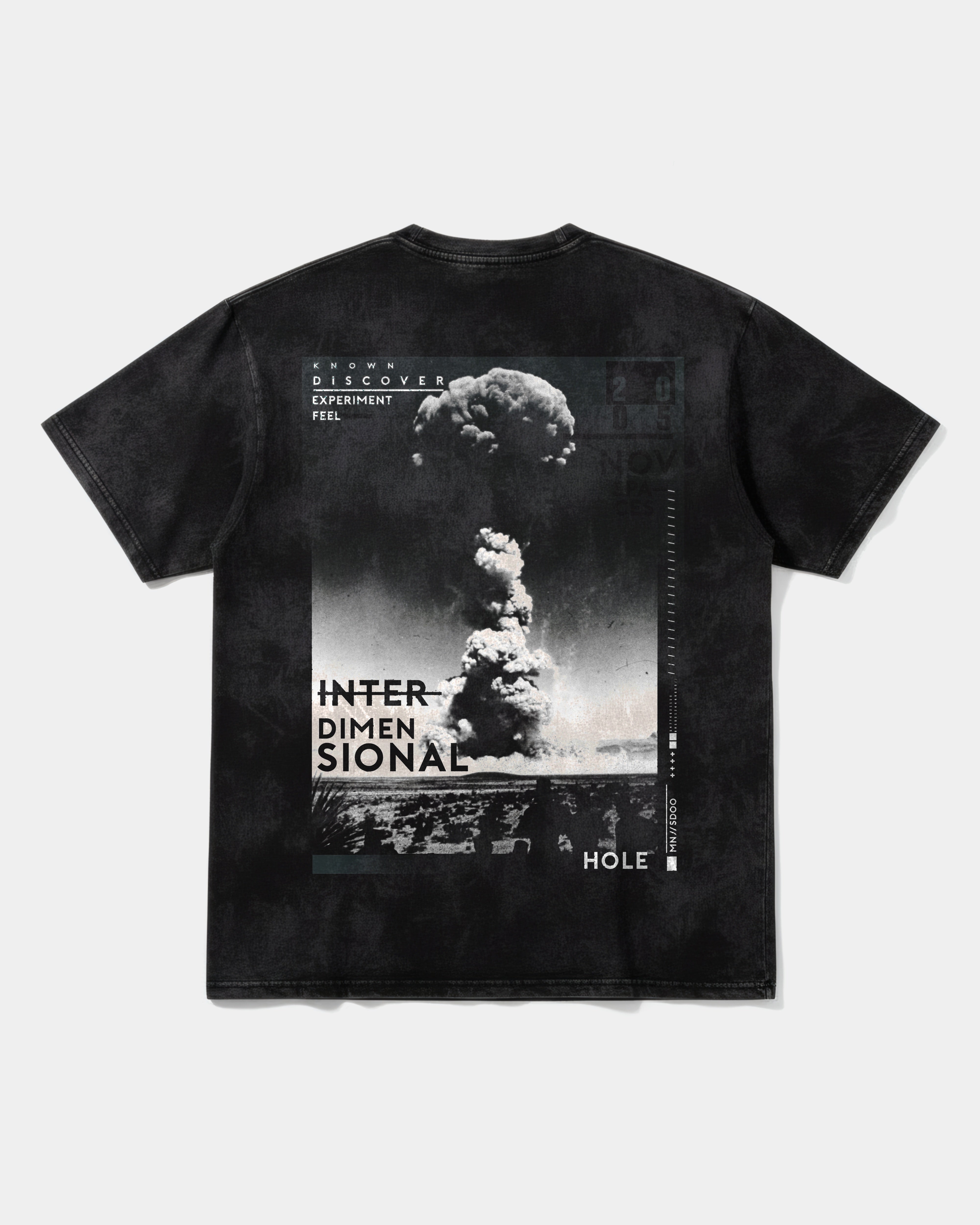 Camiseta Interdimensional Big Back Oversize Acid