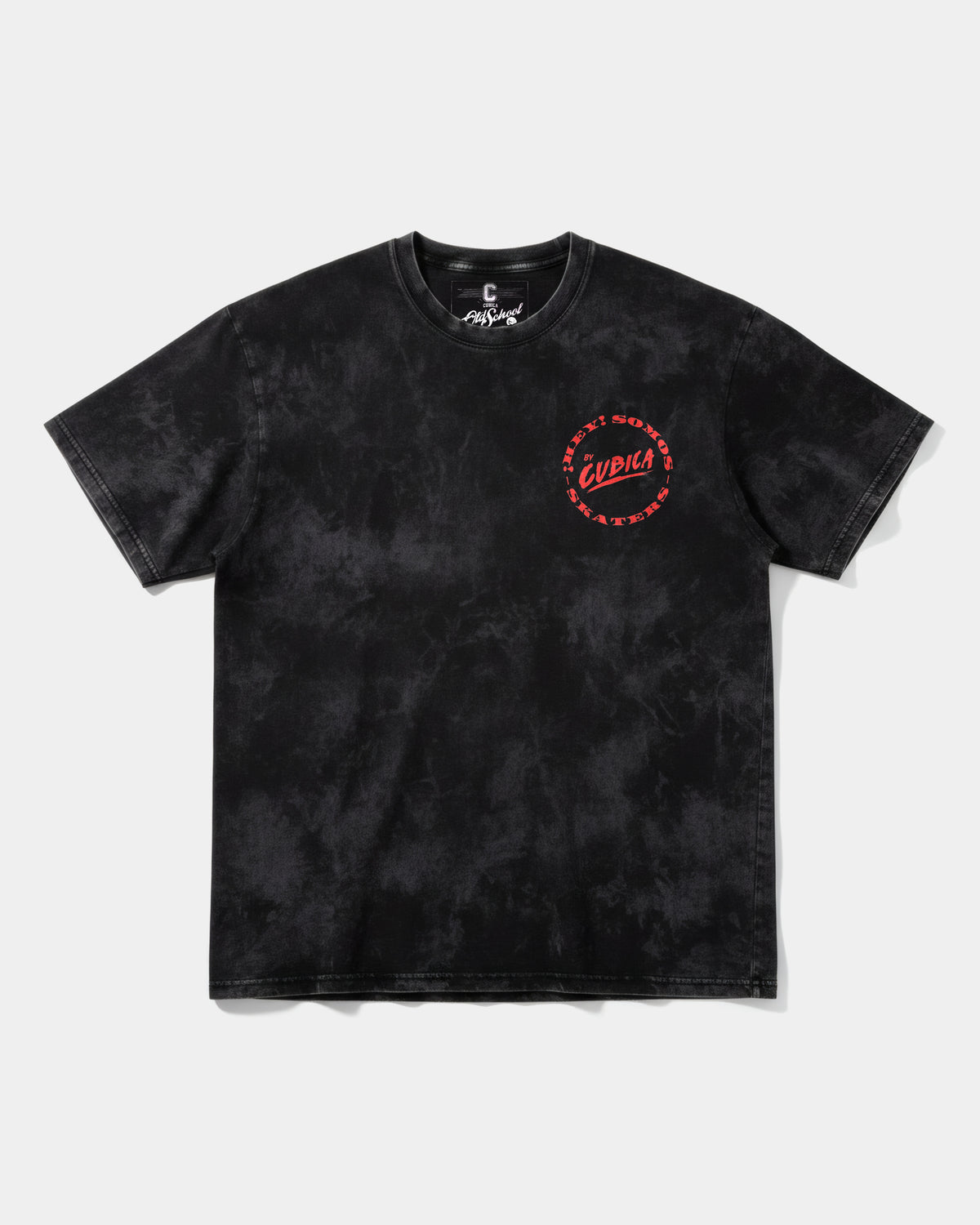 We Are Skaters Pocket Front Oversize Acid T-Shirt