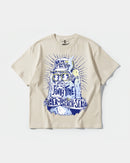 Camiseta Rock Da Body Big Front Oversize Basic Beige