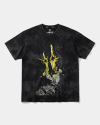 Camiseta Gun Pool Big Oversize Front Acid Negro