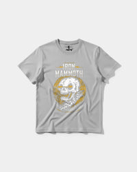 Camiseta Iron Mammoth Big Front Regular Basic Gris
