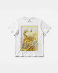 Camiseta Majestic Jupiter Big Front Regular Basic Blanco