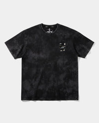 Camiseta Astral Pocket Front Oversize Acid Negro