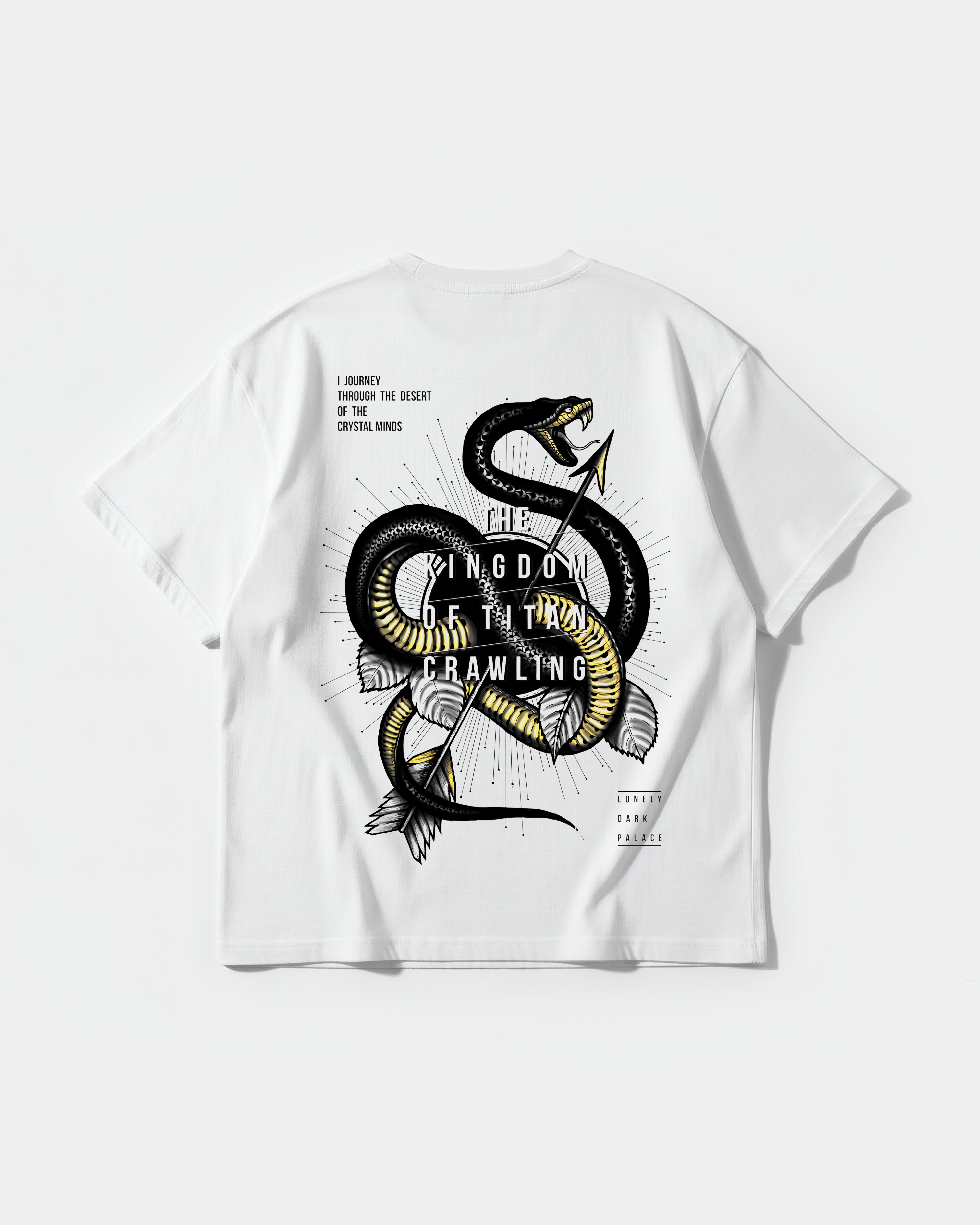 Camiseta The Kingdom Big Back Oversize Basic