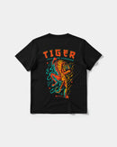 Camiseta Just Be Stronger Chest Front Regular Basic Negro