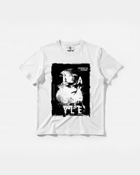 Camiseta Golden Night Big Front Regular Basic Blanco