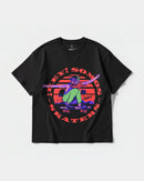 Camiseta Somos Skaters Big Front Oversize Basic Negro