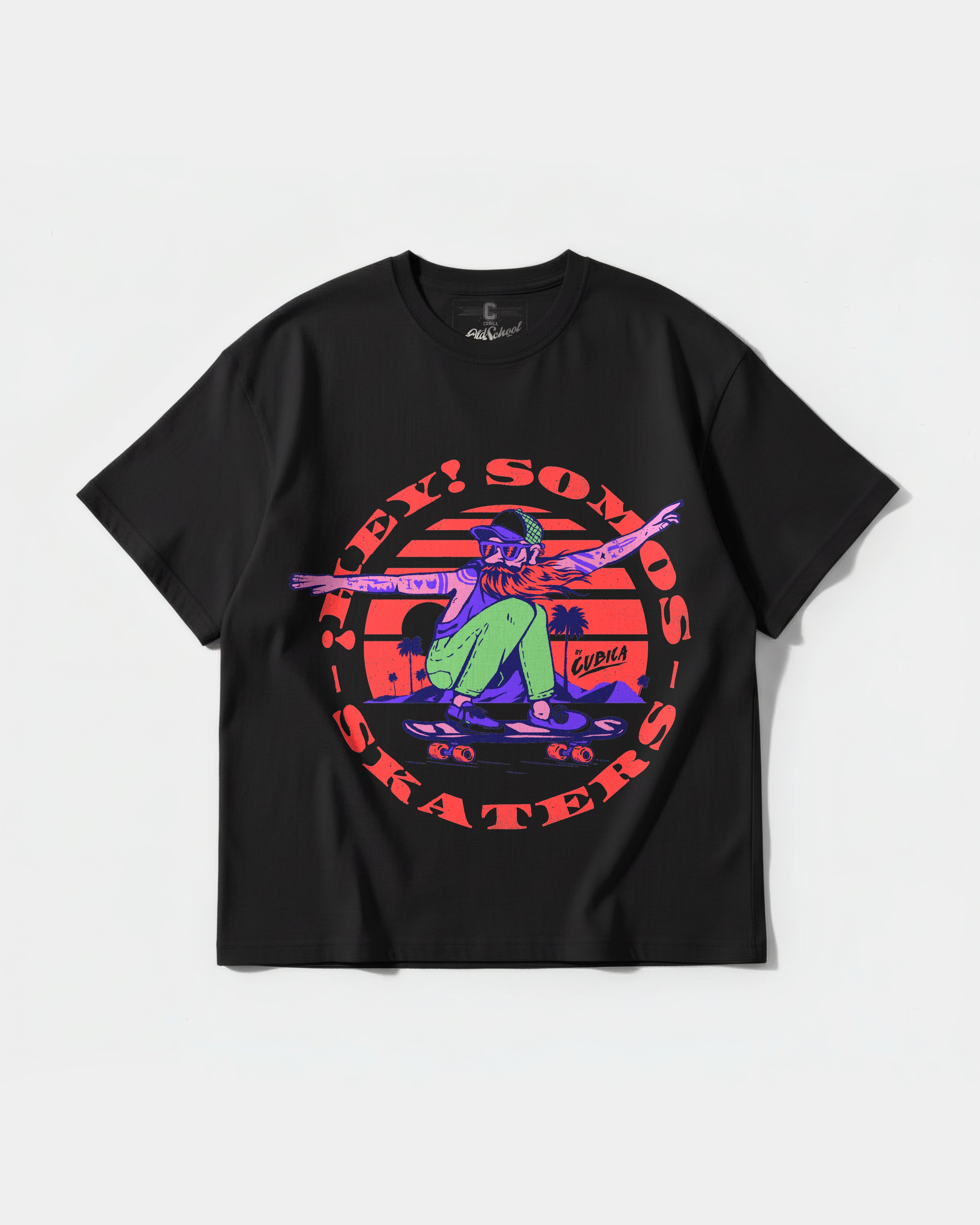 We Are Skaters Big Front Oversize Basic T-shirt