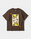 Camiseta King S Cocktail Big Front Oversize Basic Marron