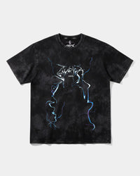Camiseta Cubirayo Big Front Oversize Acid Negro
