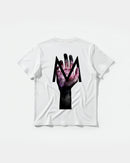 Camiseta Hands M Big Back Regular Basic Blanco