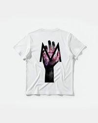 Camiseta Hands M Big Back Regular Basic Blanco