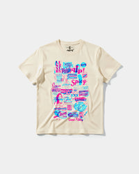 Camiseta Spicy Girl Big Front Regular Basic Beige