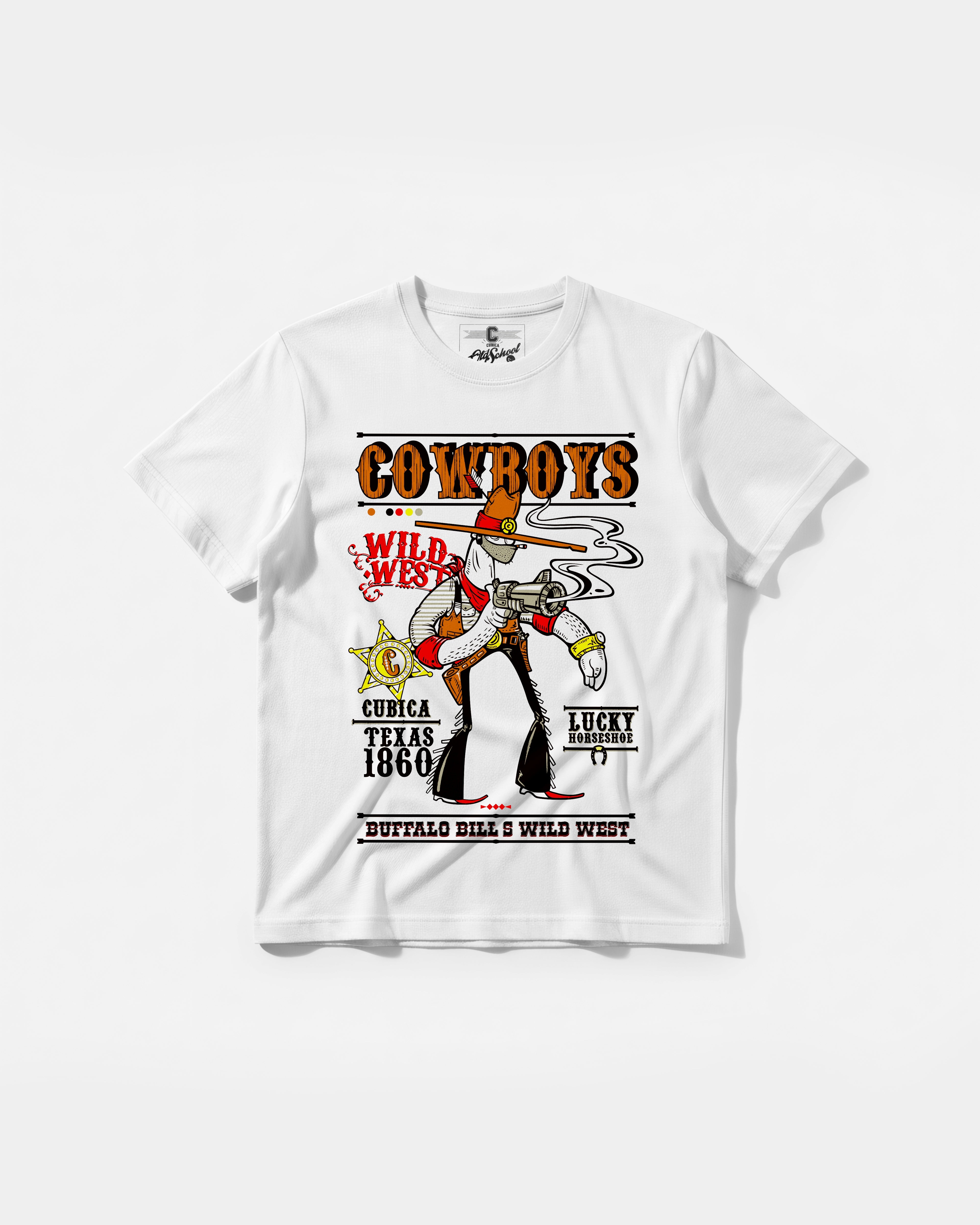 Camiseta Cowboys Big Front Regular Basic