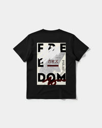 Camiseta Freedom Big Back Regular Basic Negro