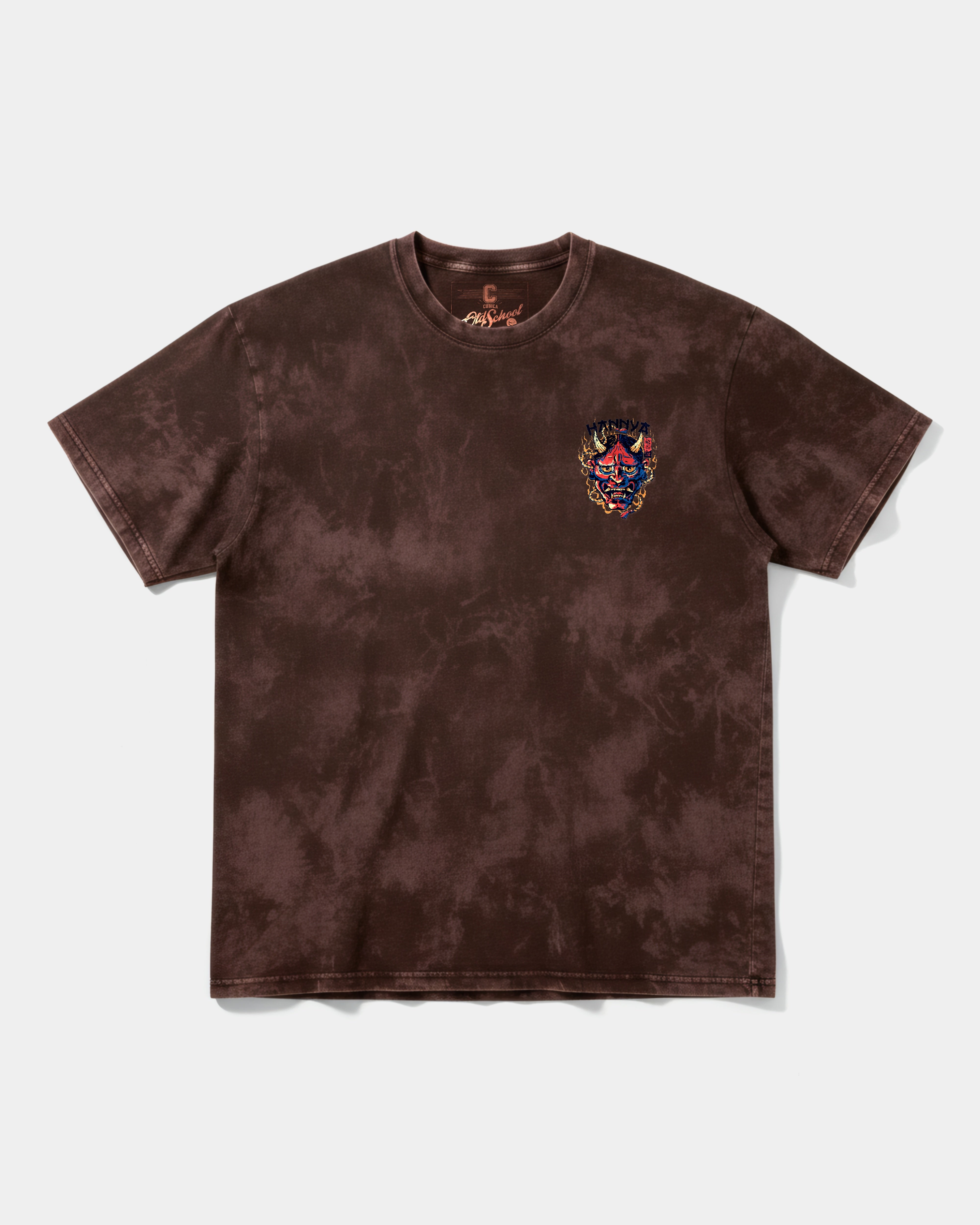 Camiseta China Hannya Big Pocket Oversize Acid