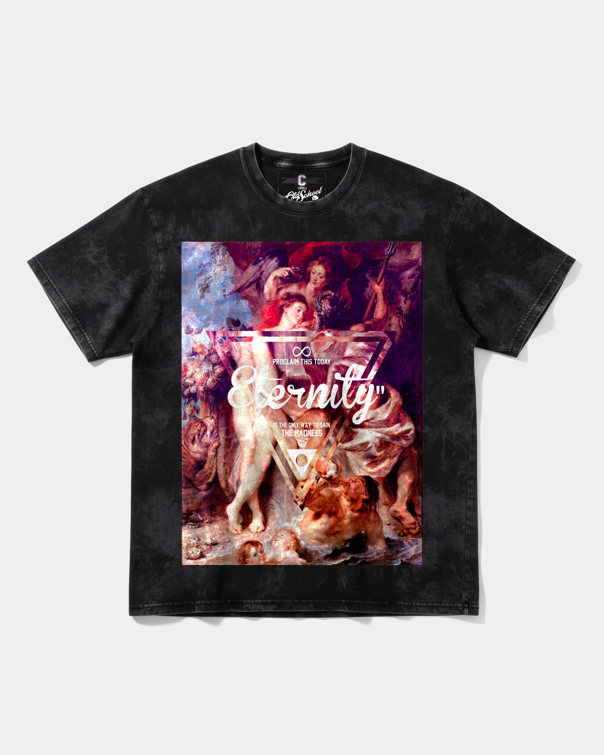 Eternity Proclaim Big Front Oversize Acid T-Shirt