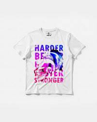 Camiseta Craneos Daft Punk Front Regular Basic Blanco