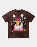 Camiseta The Surfer Beat Big Back Oversize Acid Marron